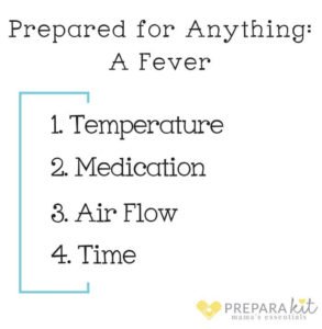 Be prepared for your kids fever