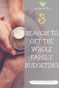 Pin image for family budgeting